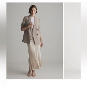 Quince washable silk skirt